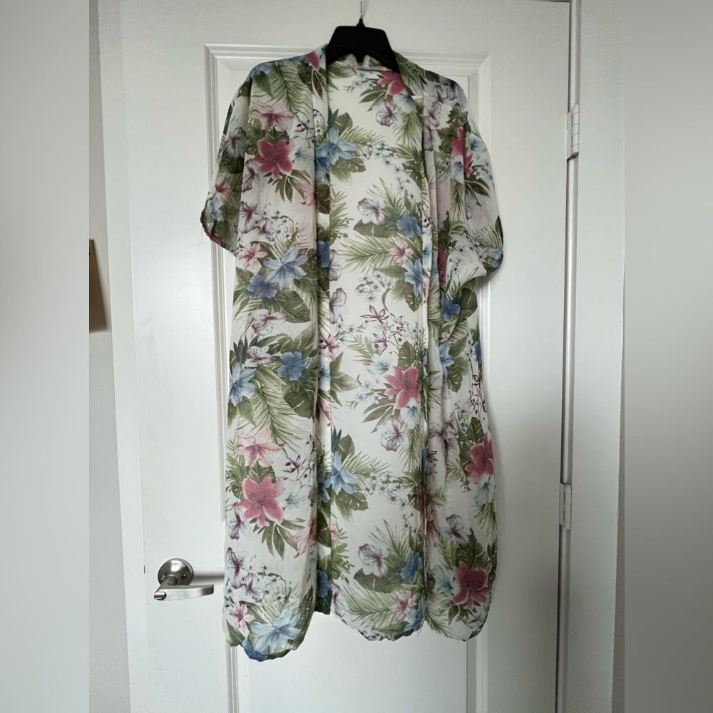 Floral kimono